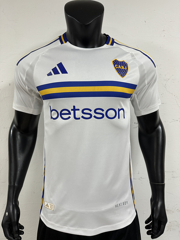 AAA Quality Boca Juniors 24/25 Away White Leaked Jersey(Player)